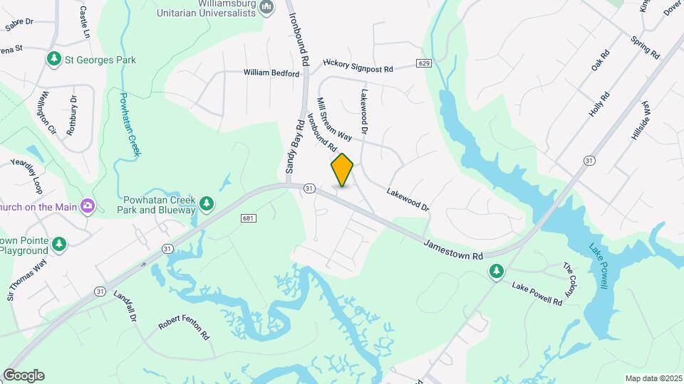 2804 Oak Hill Dr Map and Location Details
