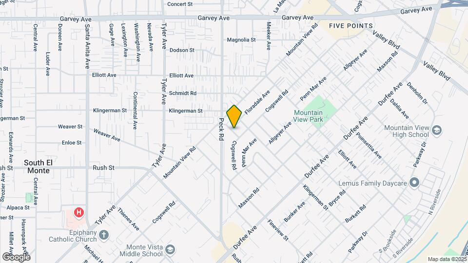 11937 Bonwood Rd Map and Location Details