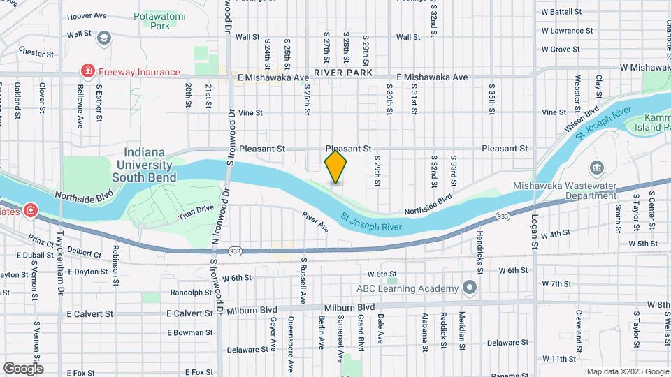 2701 Northside Blvd Map and Location Details
