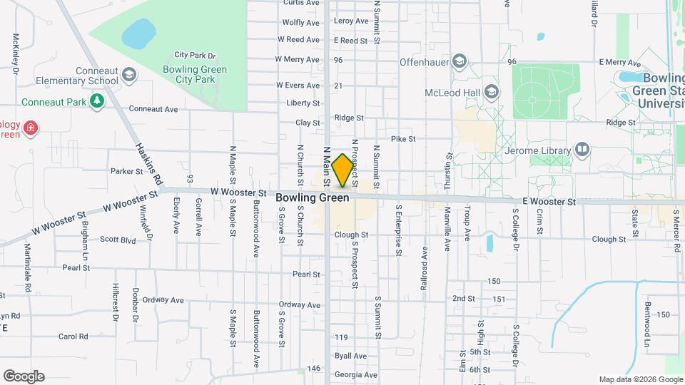 145 E Wooster St Map and Location Details