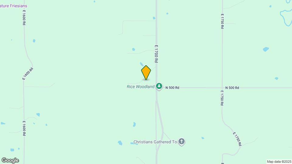 515 E 1700 Rd Map and Location Details