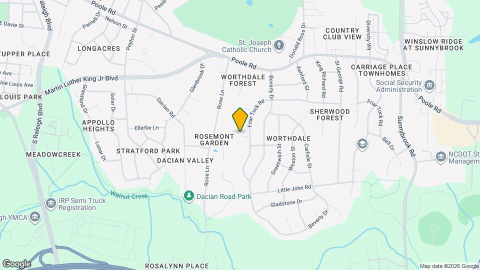 2601 Bristol Pl Map and Location Details