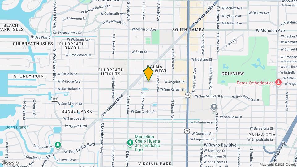 4010 W Angeles St Map and Location Details