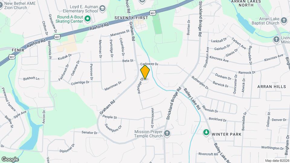 3412 Bayham Ct Map and Location Details