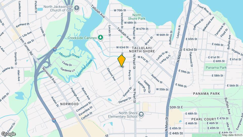 6672 Vermillion St Map and Location Details