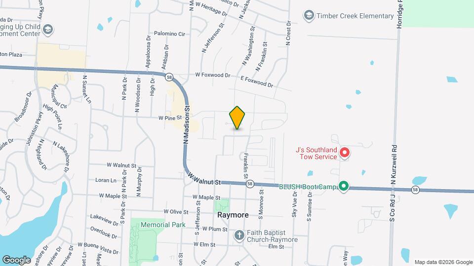 100 Samantha St Mapa y Detalles de la Ubicación