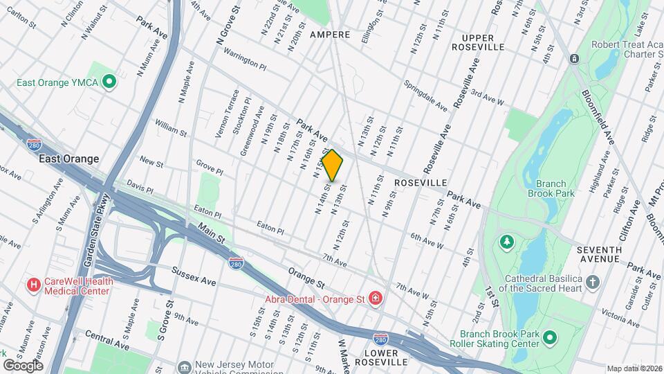 126 N 14th St Mapa y Detalles de la Ubicación
