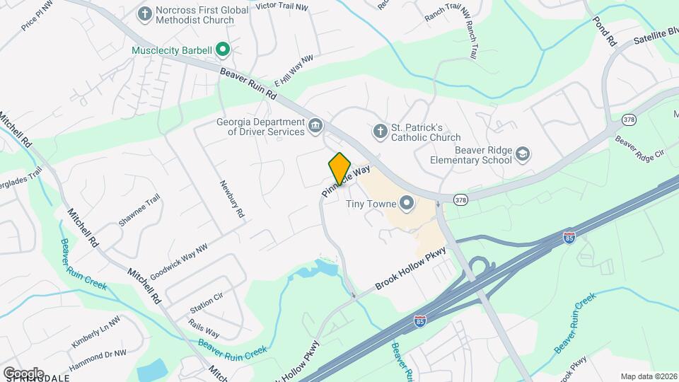 2079 Pinnacle Walk Map and Location Details