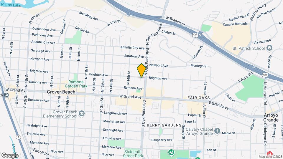 1710 Brighton Ave Map and Location Details