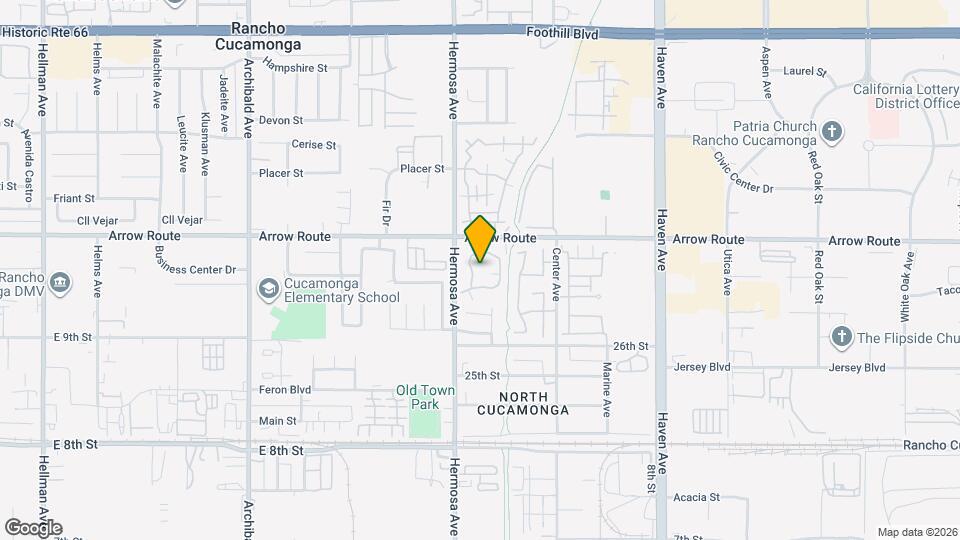 10151 Arrow Rte Map and Location Details