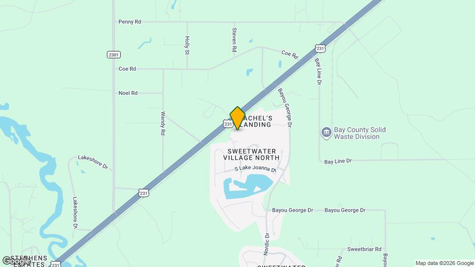 7209 Lake Suzzanne Ln Map and Location Details