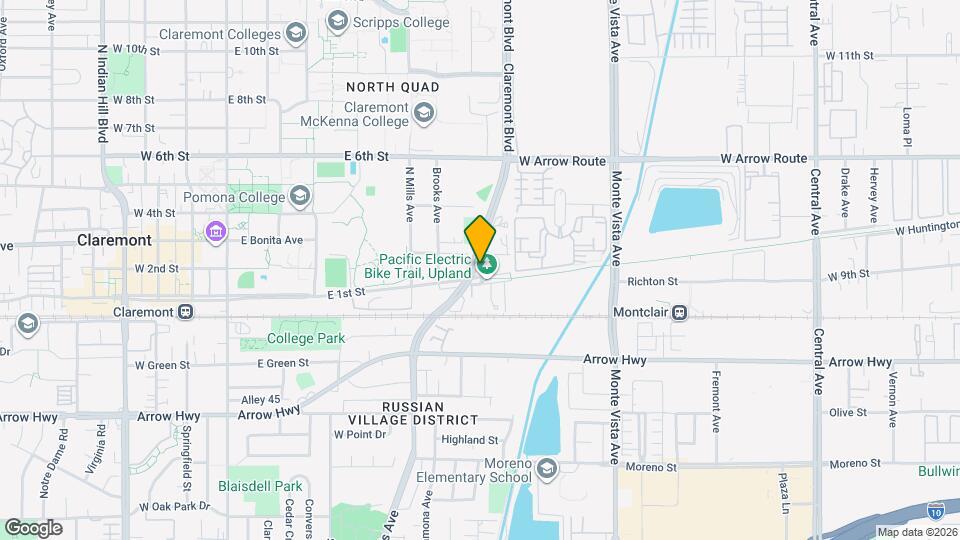 2599 Huntington Dr Map and Location Details