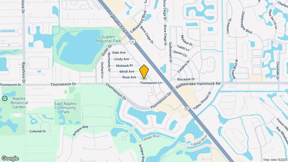 4405 Thomasson Ln Map and Location Details