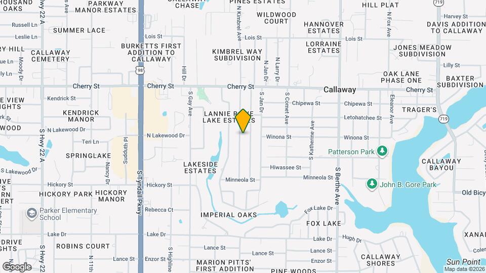 215 S Kimbrel Ave Mapa y Detalles de la Ubicación