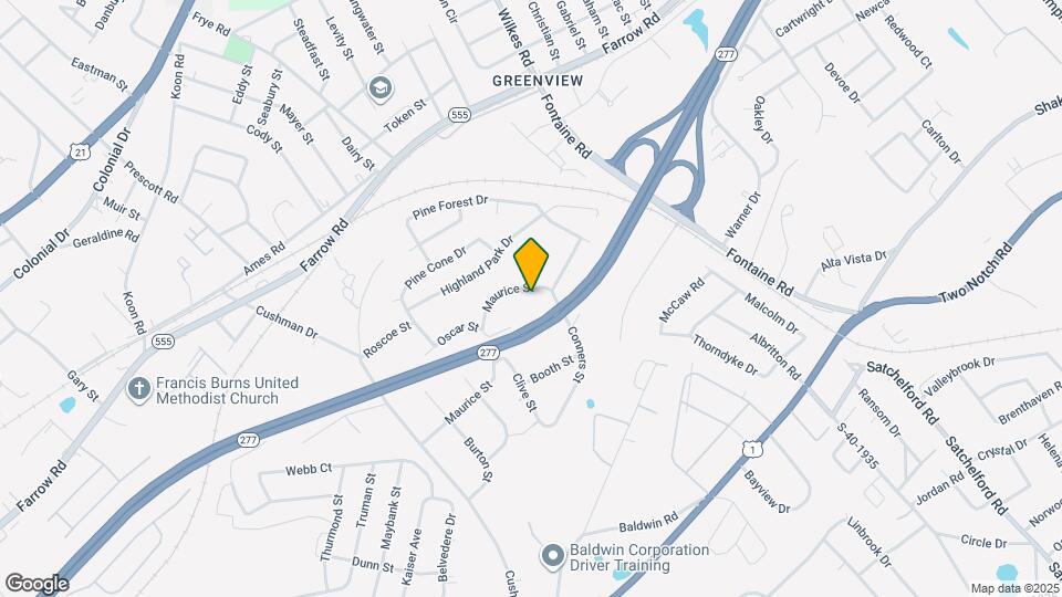 4030 Maurice St Mapa y Detalles de la Ubicación