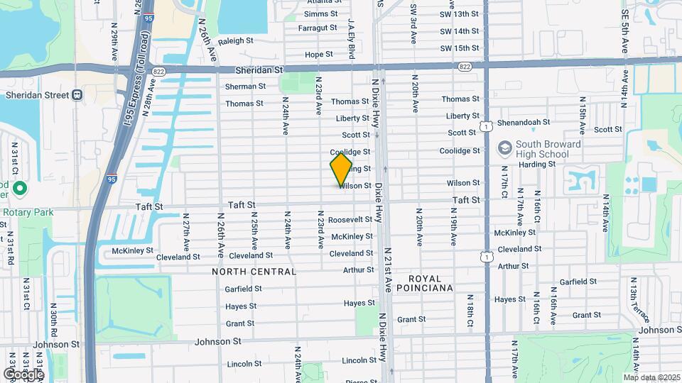 2218 Wilson St Map and Location Details