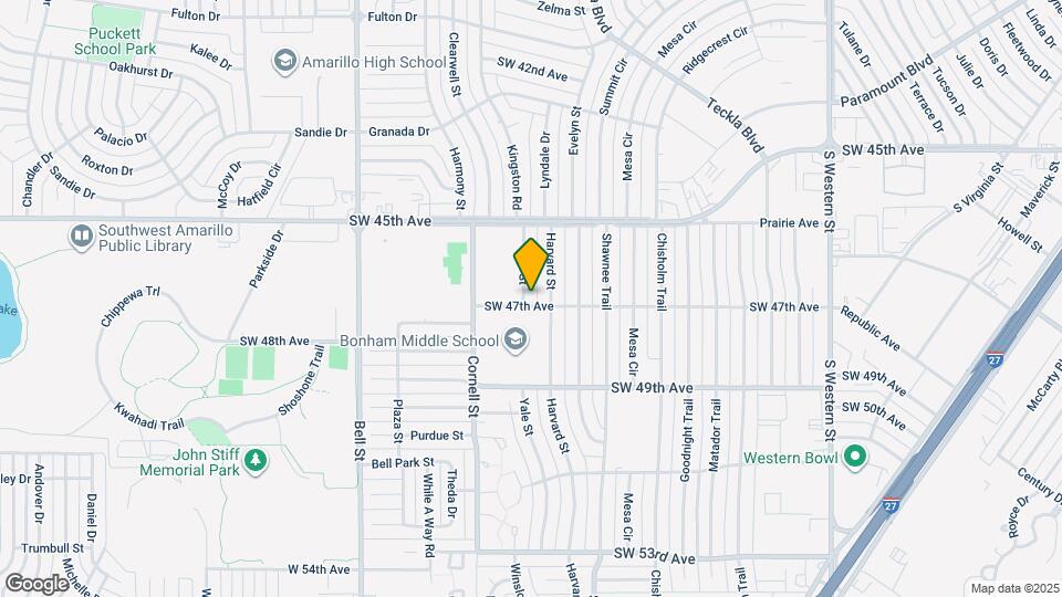 4537 Yale St Map and Location Details