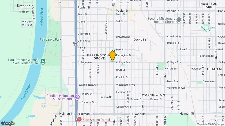 1101 S 7th St Map and Location Details