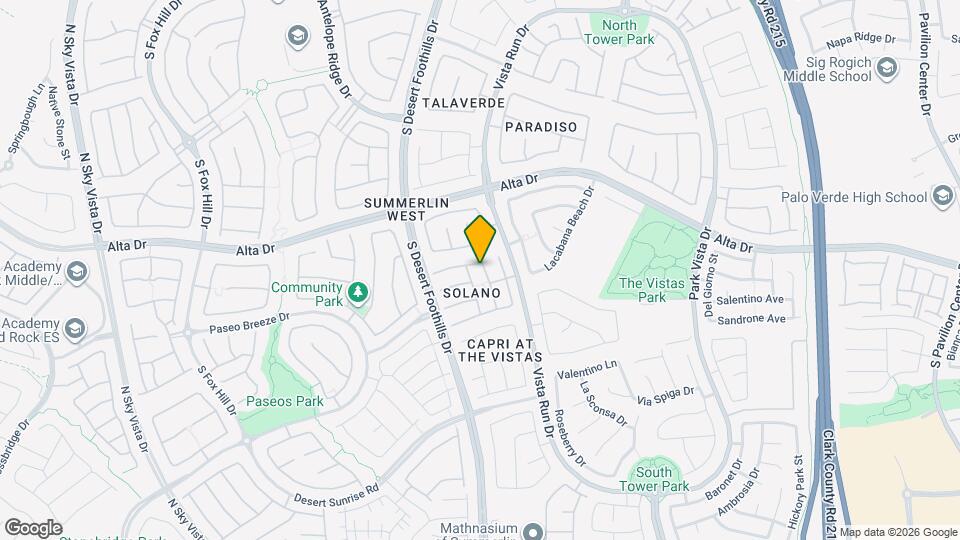 557 Tecate Valley St Map and Location Details