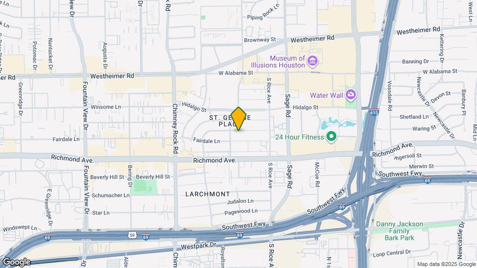 5353 Lampasas St Map and Location Details