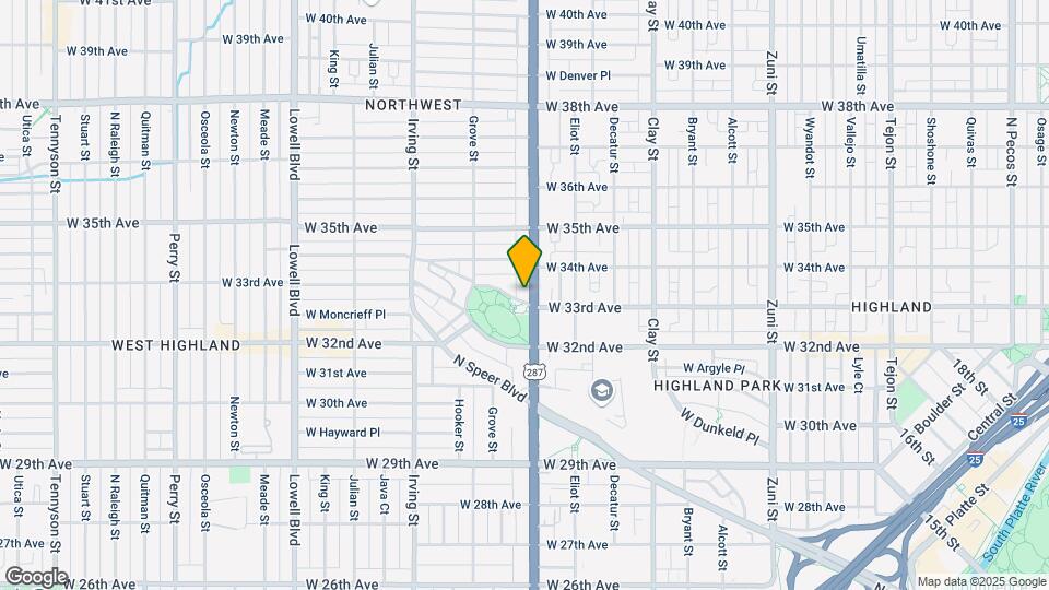 3305 Federal Blvd Map and Location Details