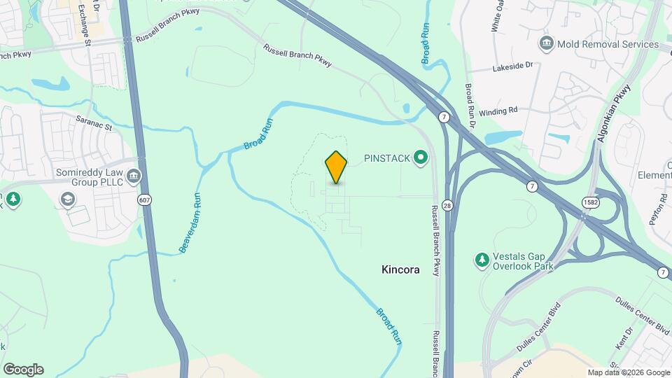 45117 Kincora Dr Map and Location Details