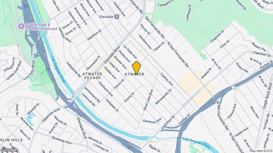 3343 Atwater Ave Map and Location Details