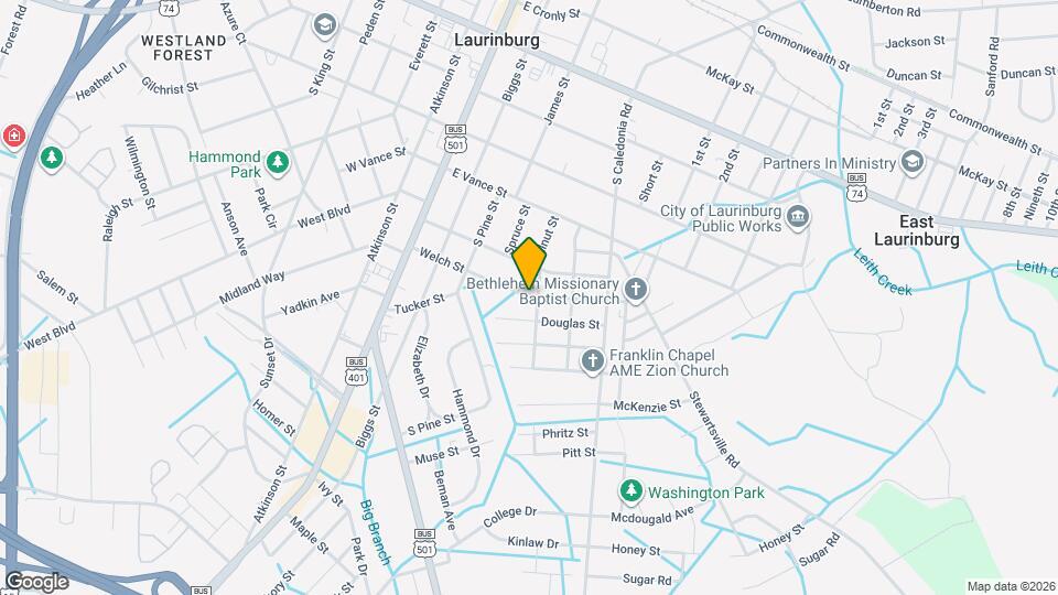 327 Roosevelt St Map and Location Details