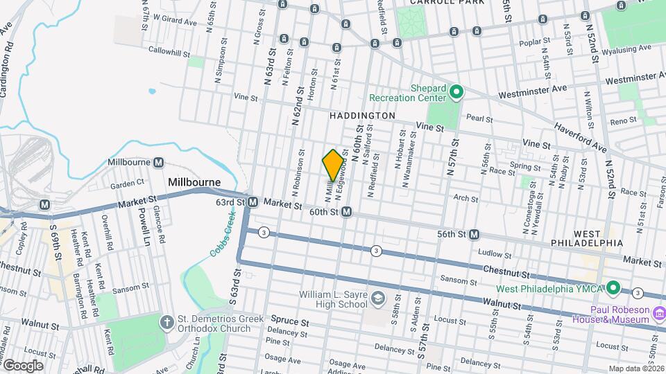 47 N Millick St Map and Location Details