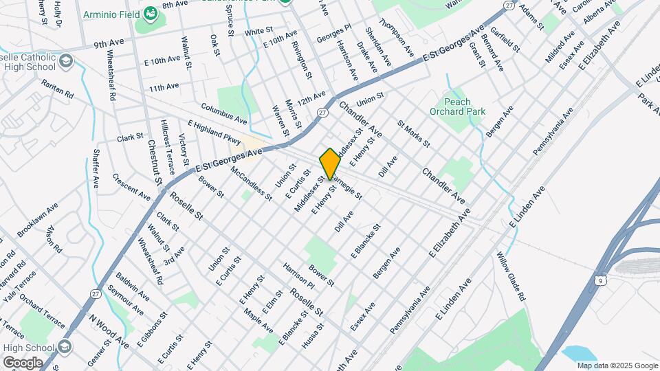 927 E Henry St Mapa y Detalles de la Ubicación