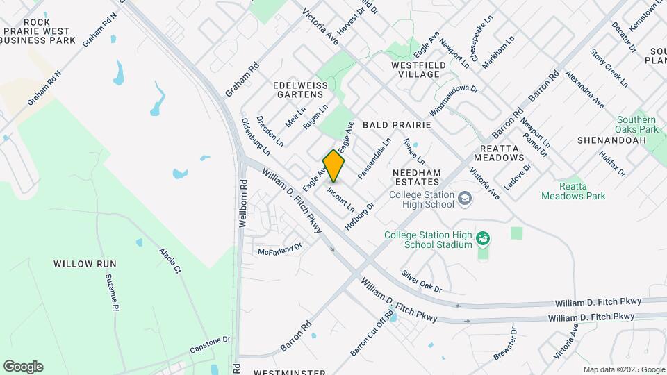 3905 Incourt Ln Map and Location Details