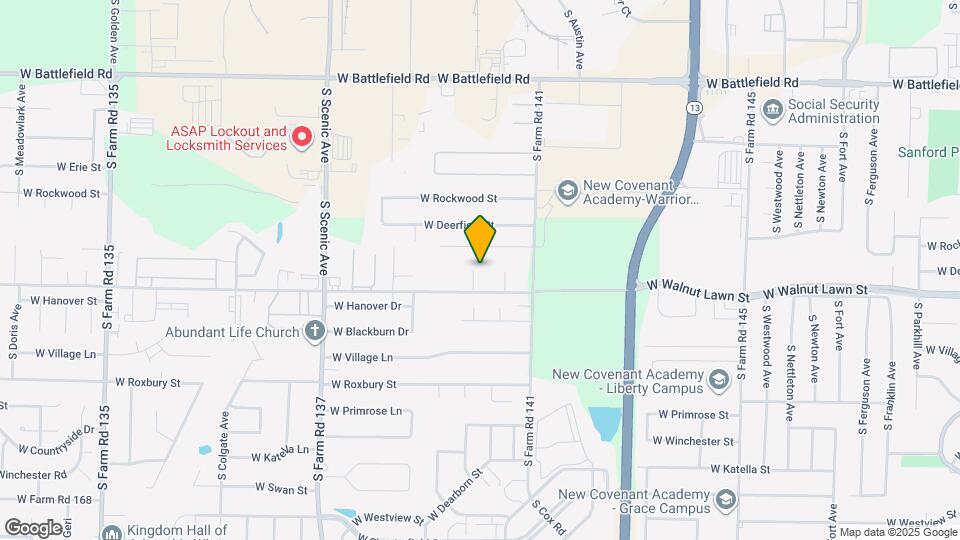 3358 S Warren Ave Mapa y Detalles de la Ubicación