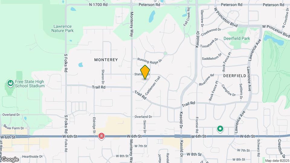 3800 Stockade Ct Mapa y Detalles de la Ubicación