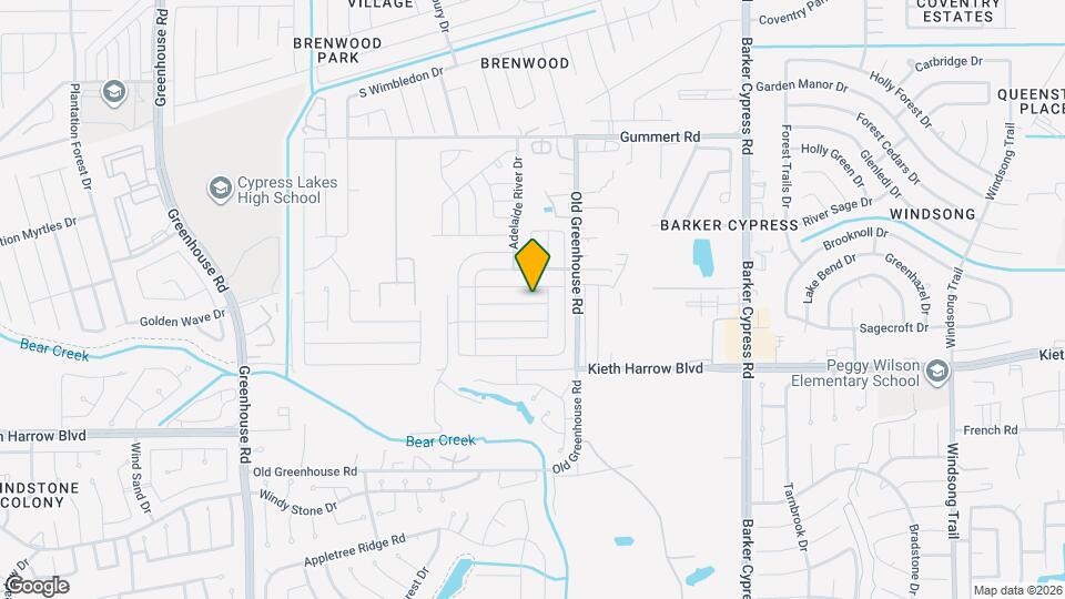 18514 Tarlo River Trl Map and Location Details