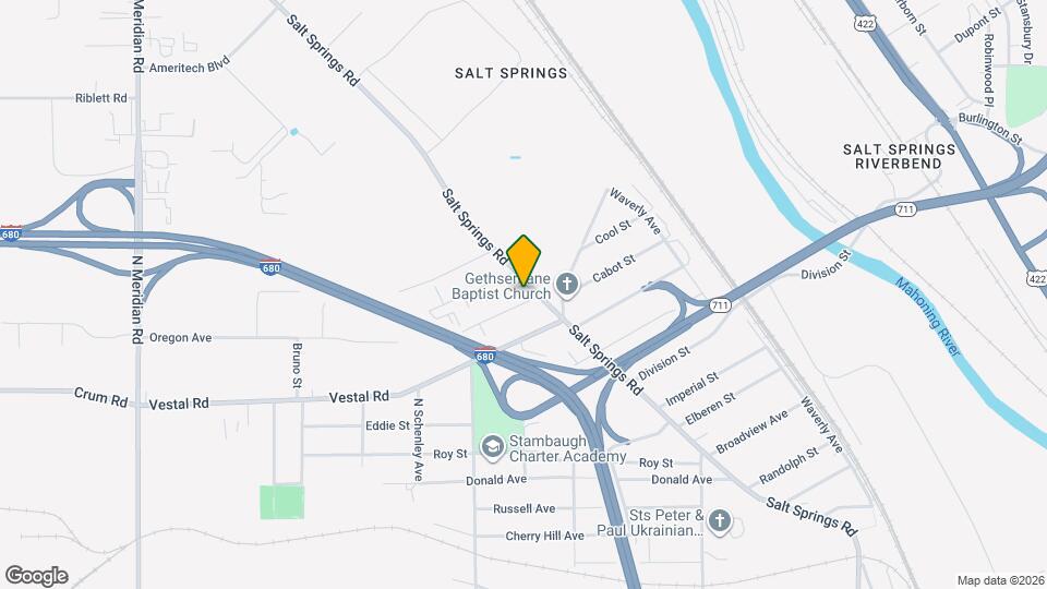 2416 Oregon Ave Map and Location Details