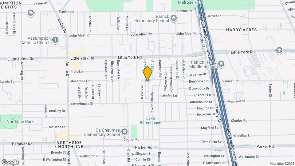 11418 Carla St Map and Location Details