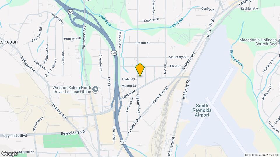 3901 Ogburn Ave Map and Location Details