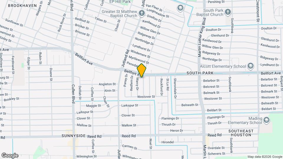 8110 Herschelwood St Mapa y Detalles de la Ubicación