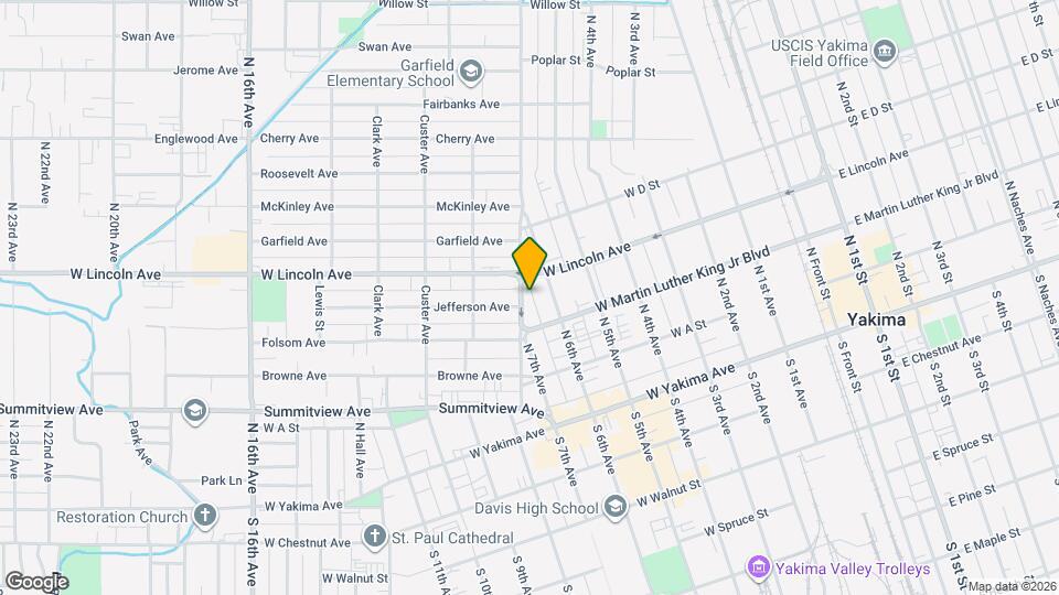 211 N Pierce Ave Map and Location Details