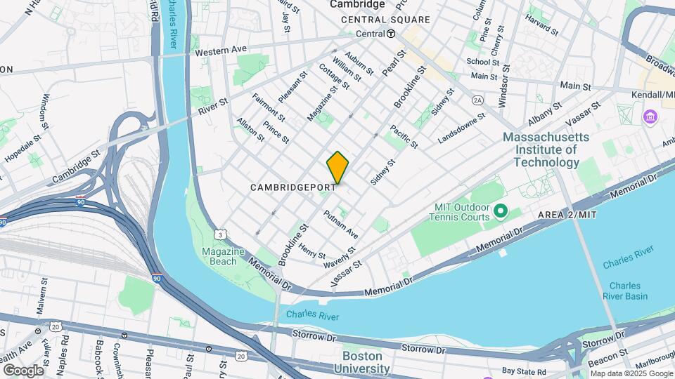 232 Brookline St Mapa y Detalles de la Ubicación