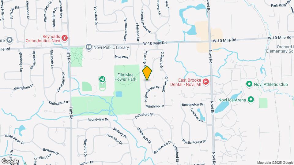 23568 Hickory Grove Ln Map and Location Details