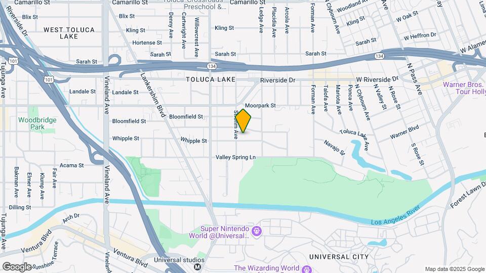 10447 Whipple St Map and Location Details