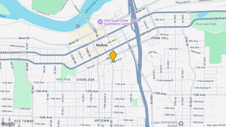 1608 8th Ave Map and Location Details