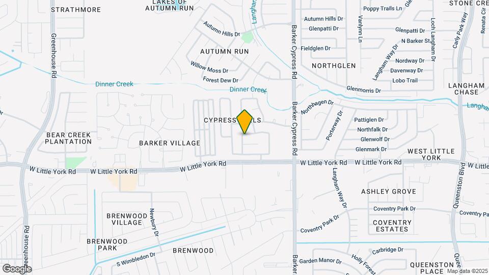 18227 Dusty Terrace Ln Map and Location Details