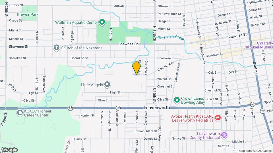 1127 Sherman Ave Map and Location Details