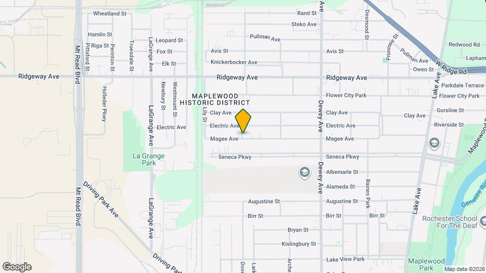 546 Magee Ave Mapa y Detalles de la Ubicación