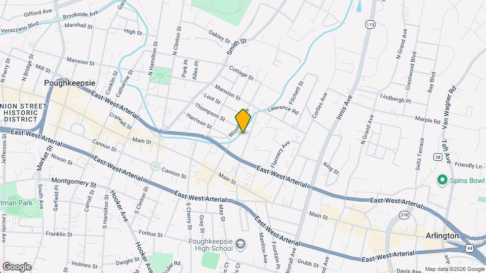 56 Pershing Ave Map and Location Details