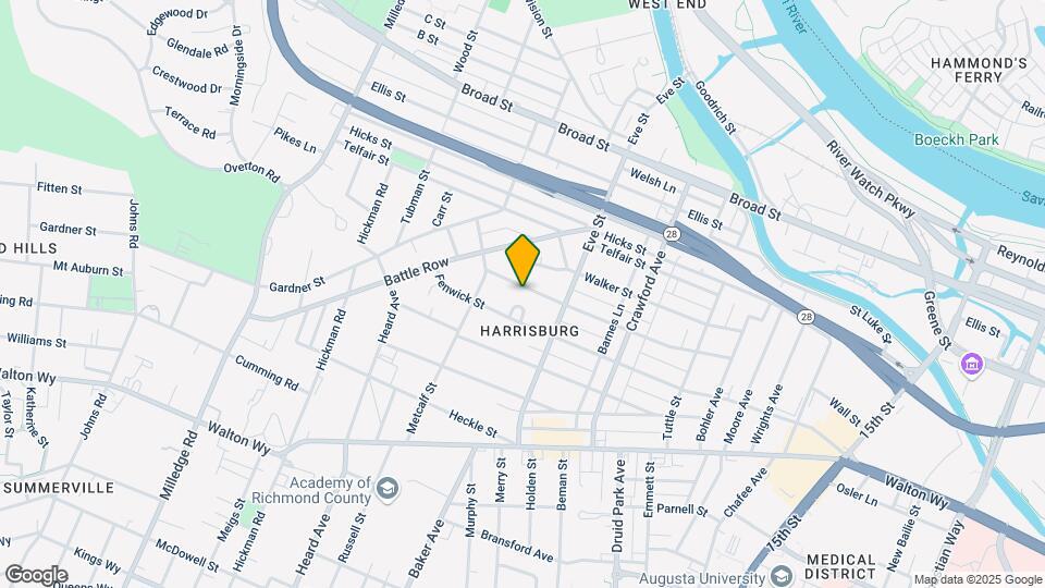 1922 Watkins St Mapa y Detalles de la Ubicación