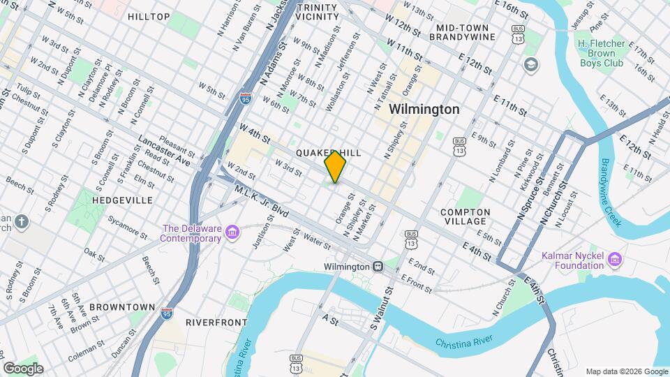 343 N Tatnall St Mapa y Detalles de la Ubicación