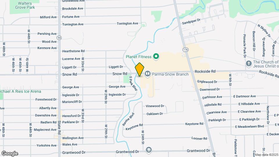 Parma Park East & West - Seniors 55+ Map and Location Details